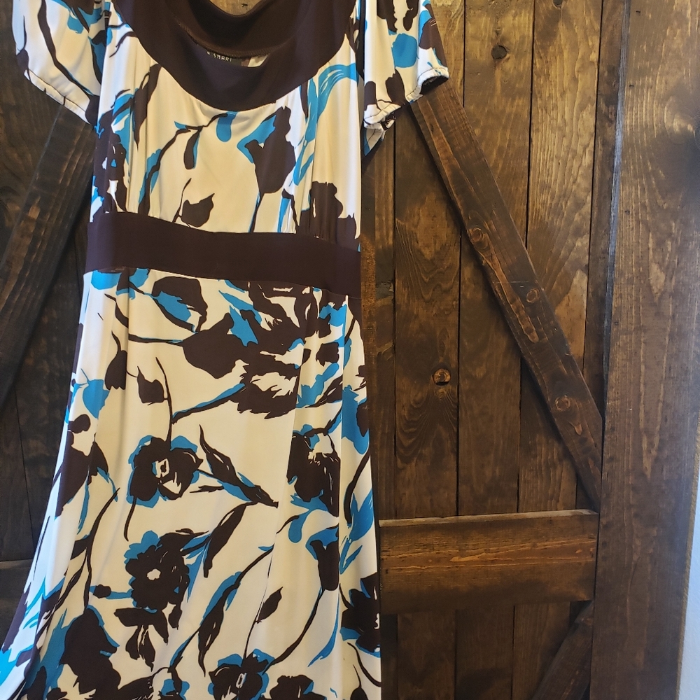 Midi floral dress